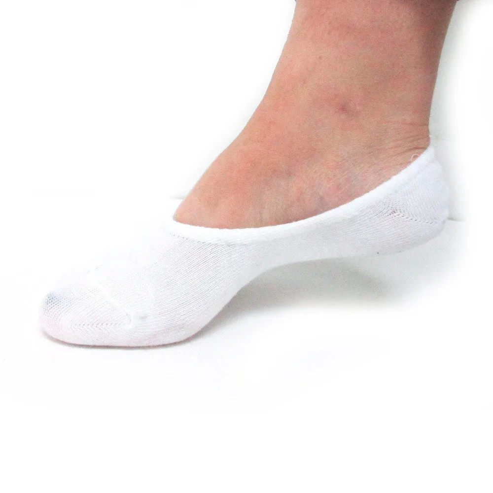 12 Pair Multi Color Foot Covers Footies Dress Flat Shoes Soft Socks Liners 9-11
