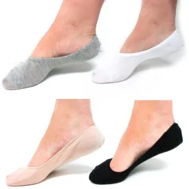 12 Pair Multi Color Foot Covers Footies Dress Flat Shoes Soft Socks Liners 9-11