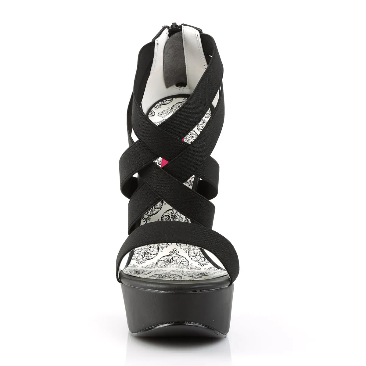 5 Inch Heel TEEZE-47W Black