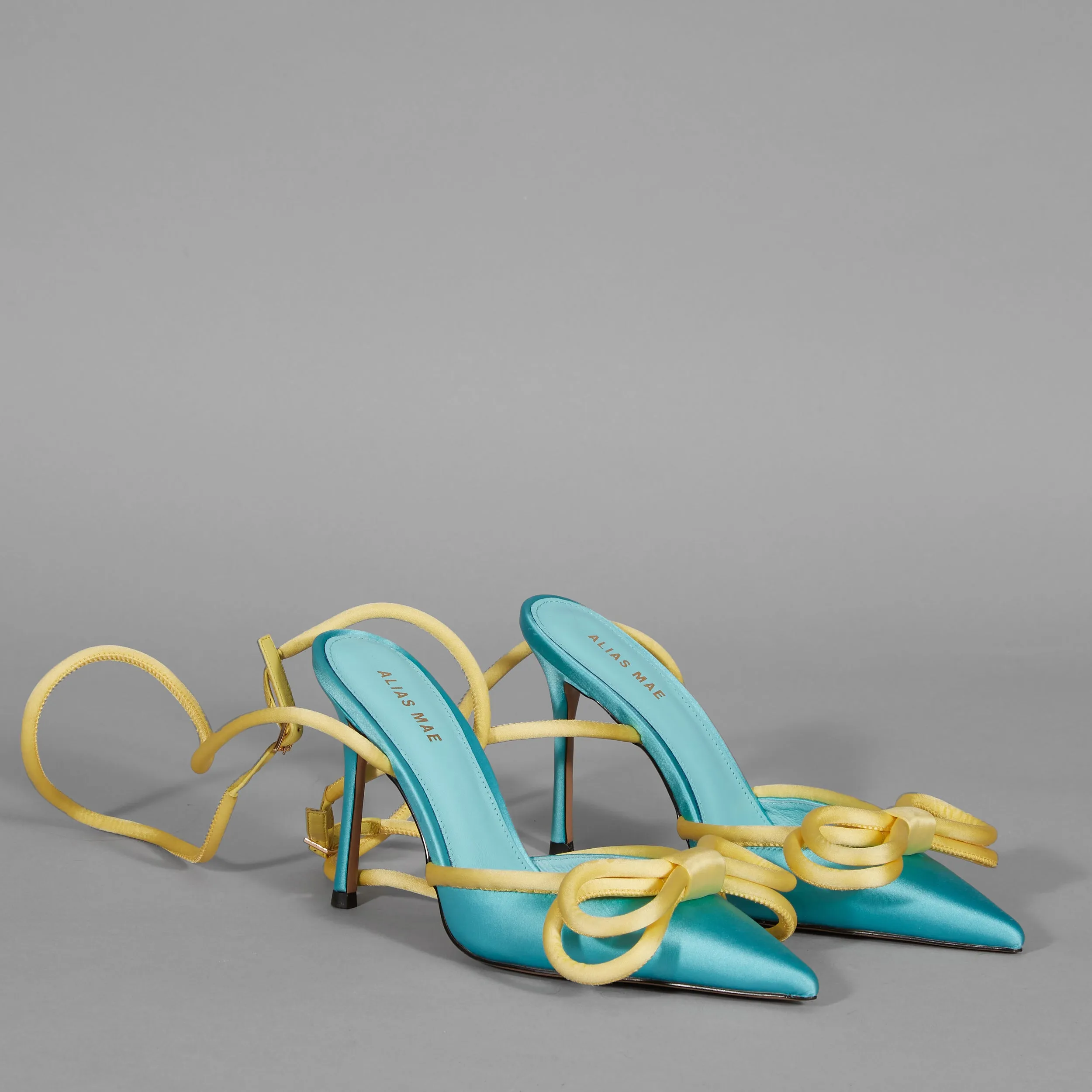Alias Mae Aqua Satin High Sandal