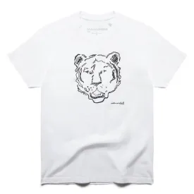 ANDY WARHOL TIGER EMBROIDERED T-SHIRT