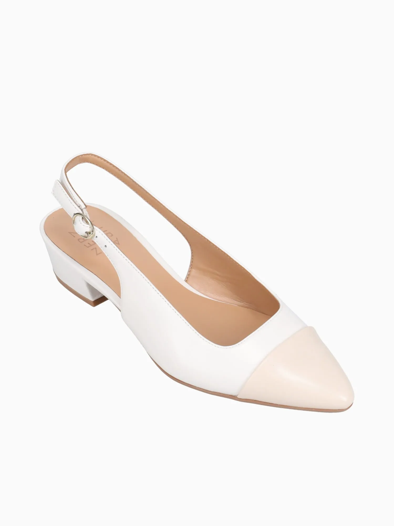 Bankssl White Porcelain leather