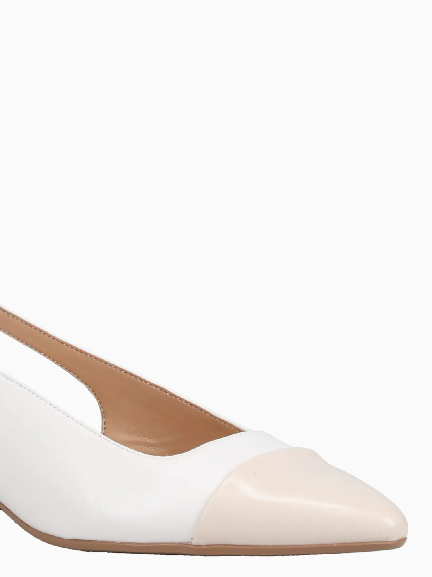 Bankssl White Porcelain leather