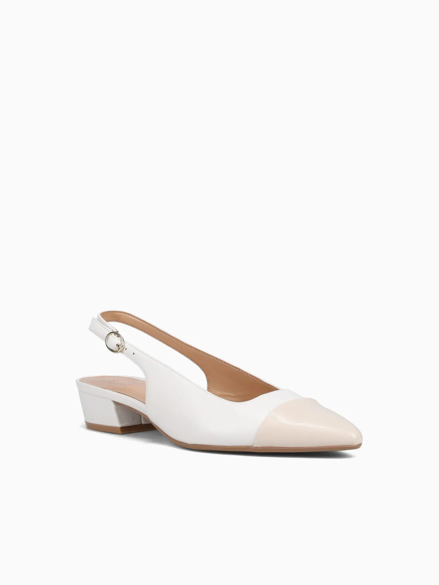 Bankssl White Porcelain leather
