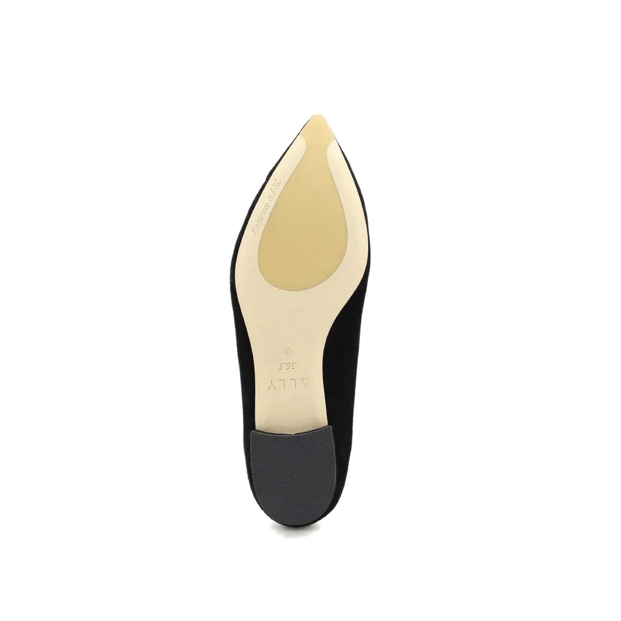 Black Suede Forever Flat