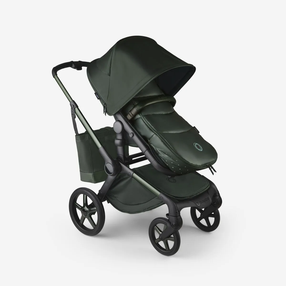 Bugaboo, Universal Footmuff, Noir Limited Edition, Midnight Green