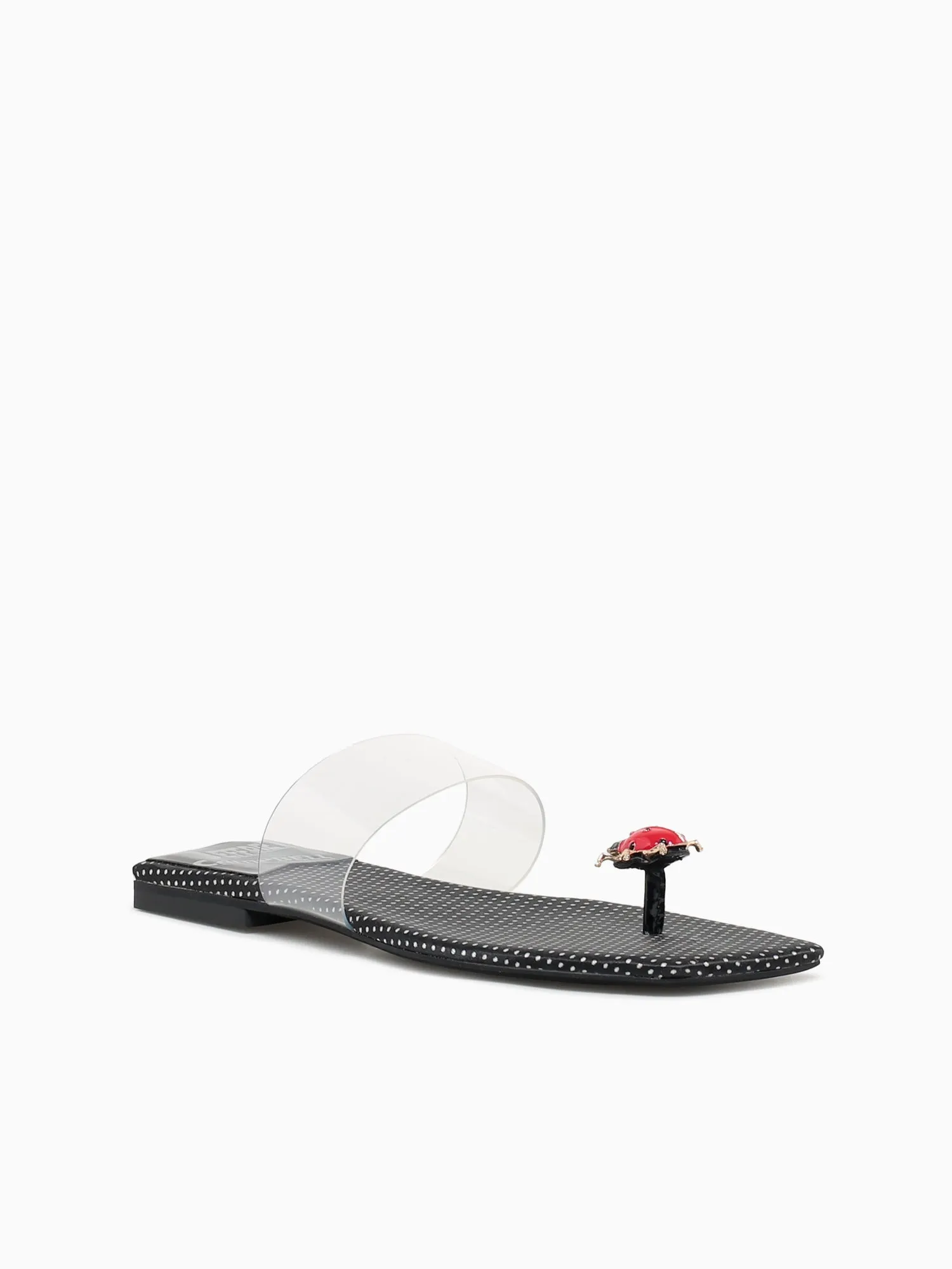 Buggy Black Polka Dot Fabric