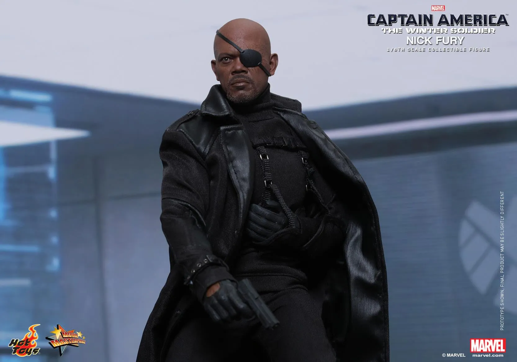 CAPTAIN AMERICA: THE WINTER SOLDIER: Nick Fury 1:6 Scale Movie Masterpiece Figure