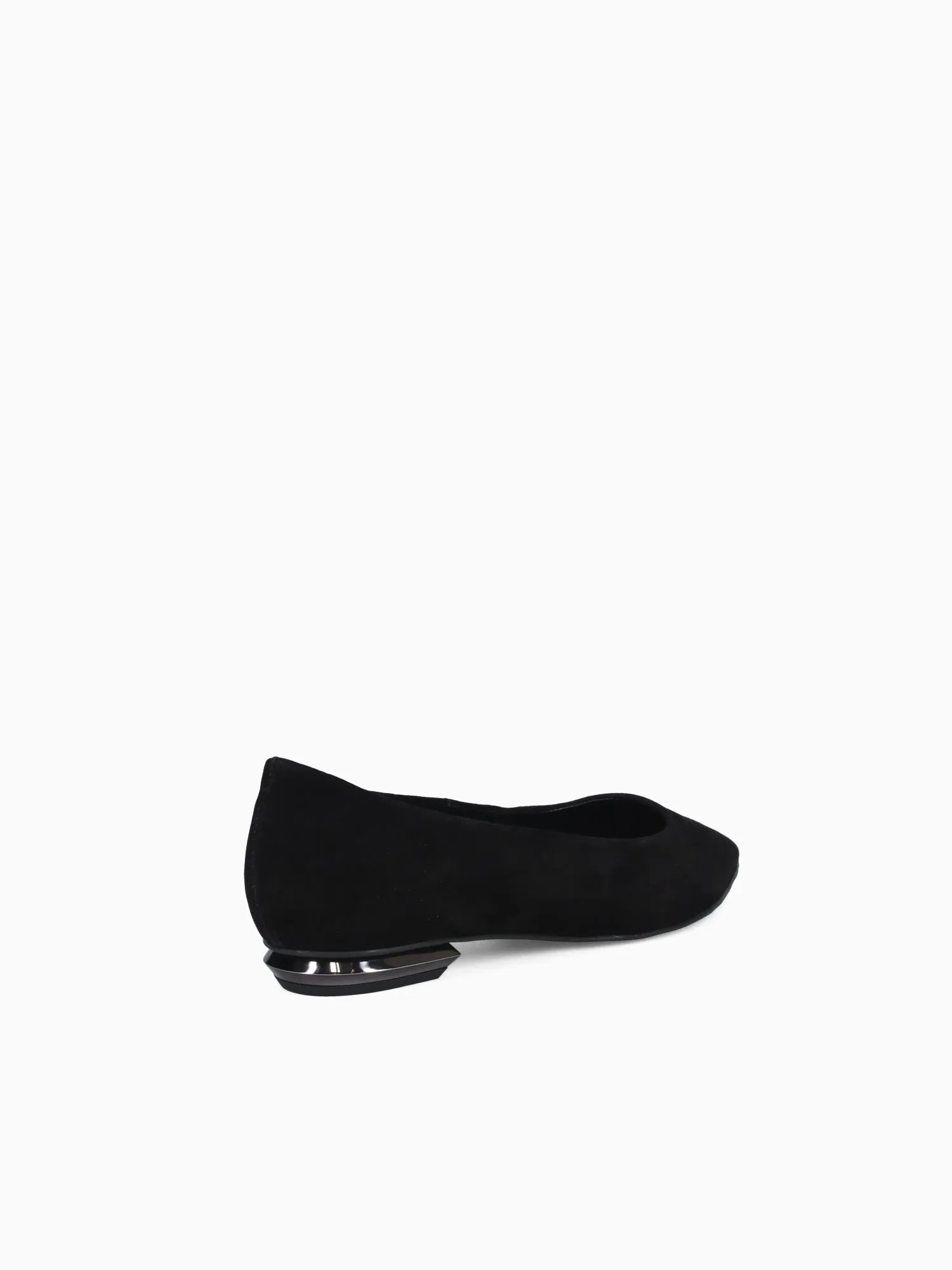 Cassis Black Kid Suede