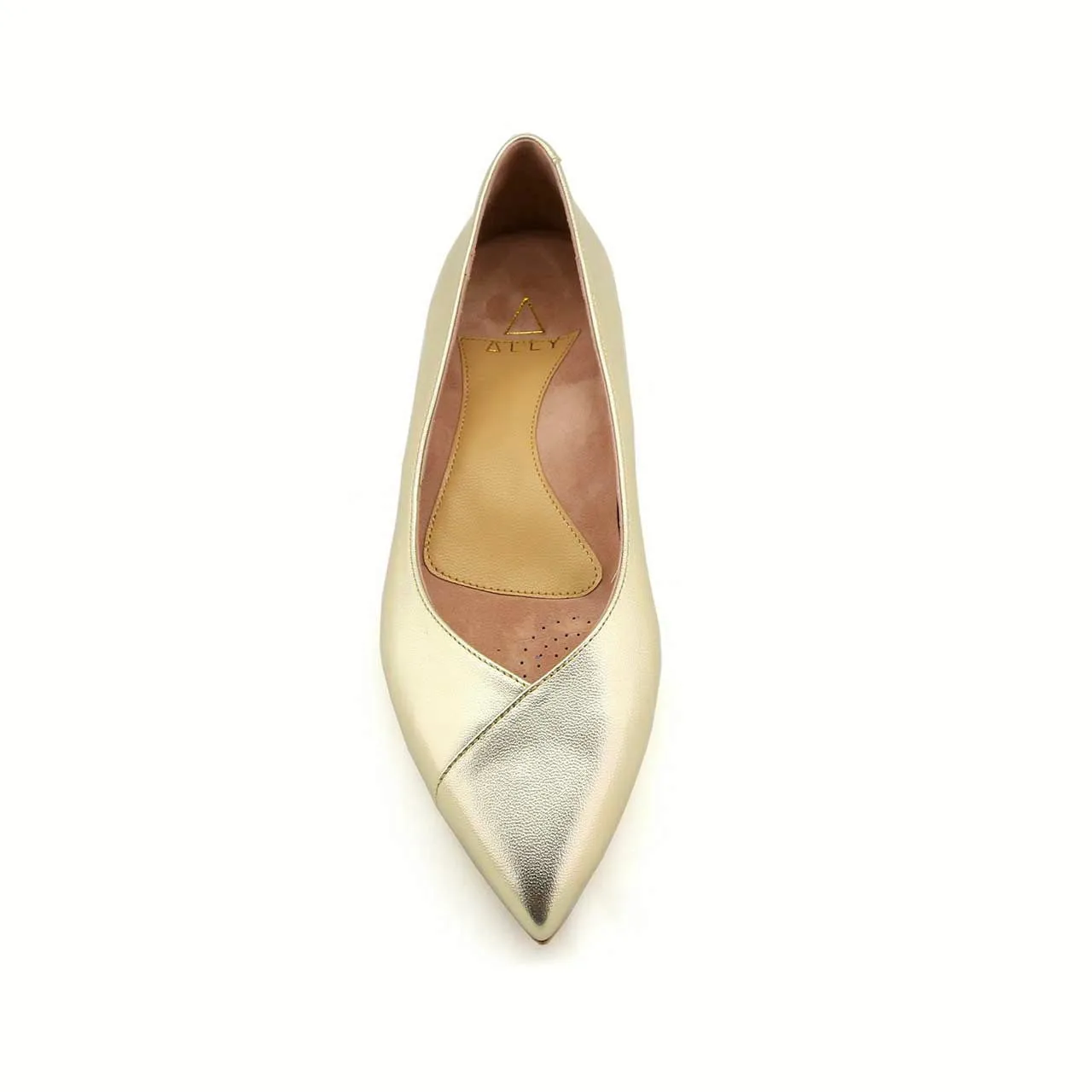 Champagne Gold Metallic Flat