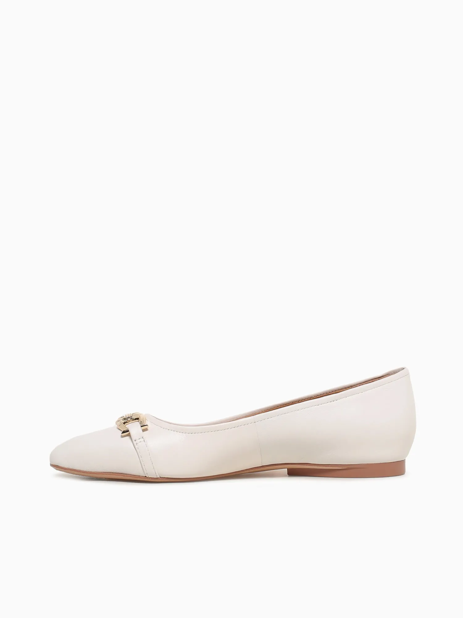 Charlotte White Leather