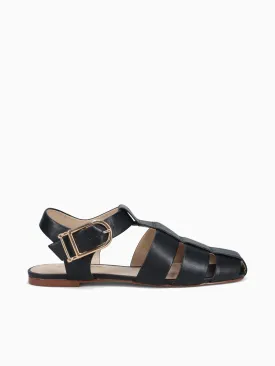 Chiara Black Leather