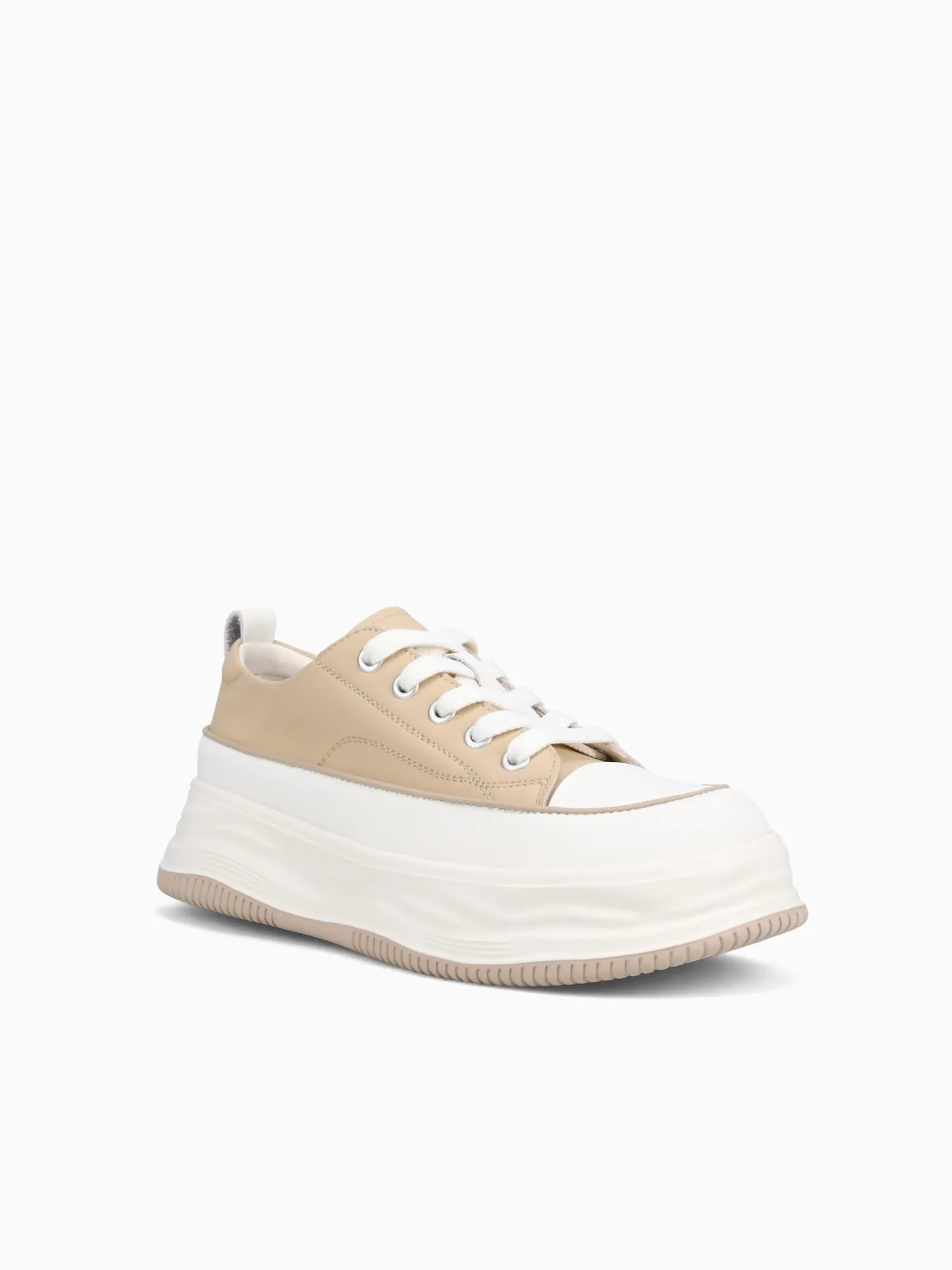 Eisen Beige Leather