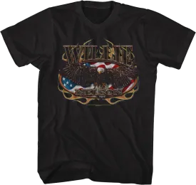 Flag & Eagle Willie Nelson T-Shirt