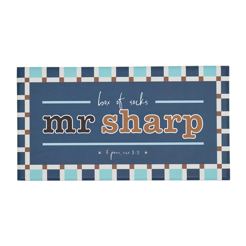 Funky Feet Socks - Mr Sharp 3 pack