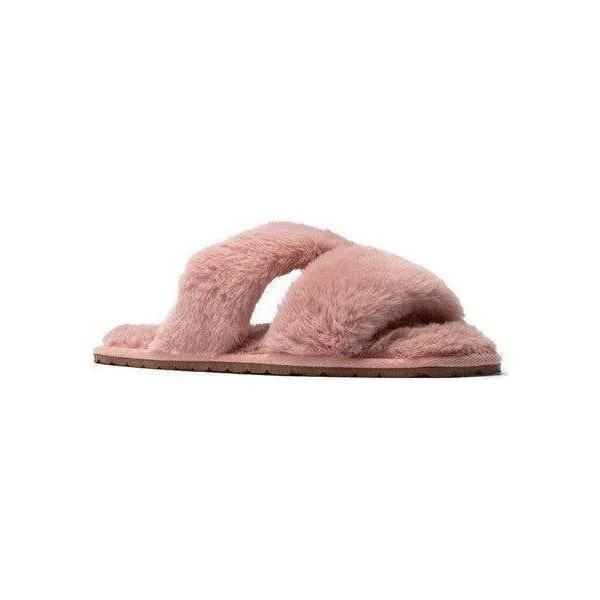 Furry Slippers, Blush
