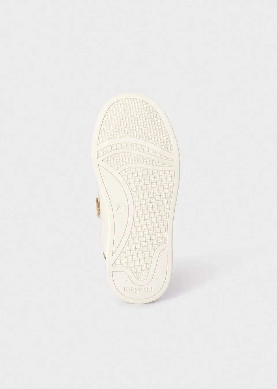 Girls Heart White Sneakers Sustainable Leather
