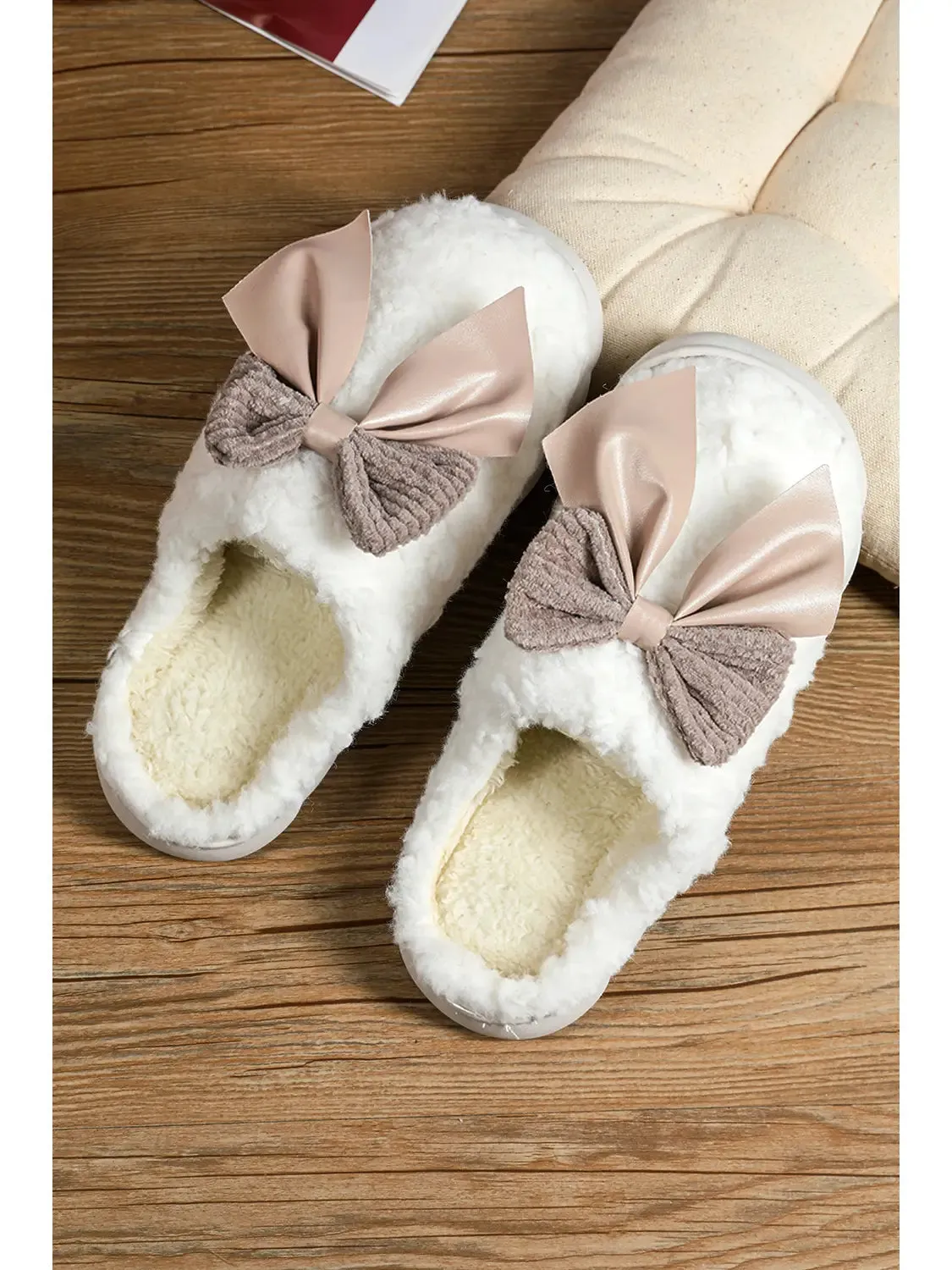 Gracie Bowknot Slippers
