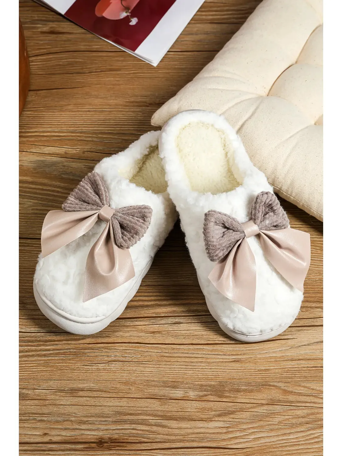 Gracie Bowknot Slippers