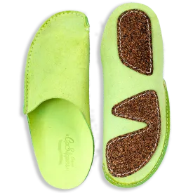 Green CP Slippers Luxe