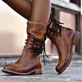 Harper | Leather Boots
