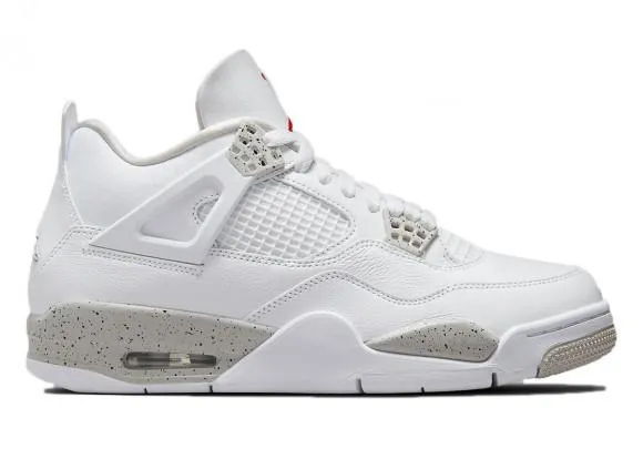 JORDAN 4 RETRO WHITE OREO (M)