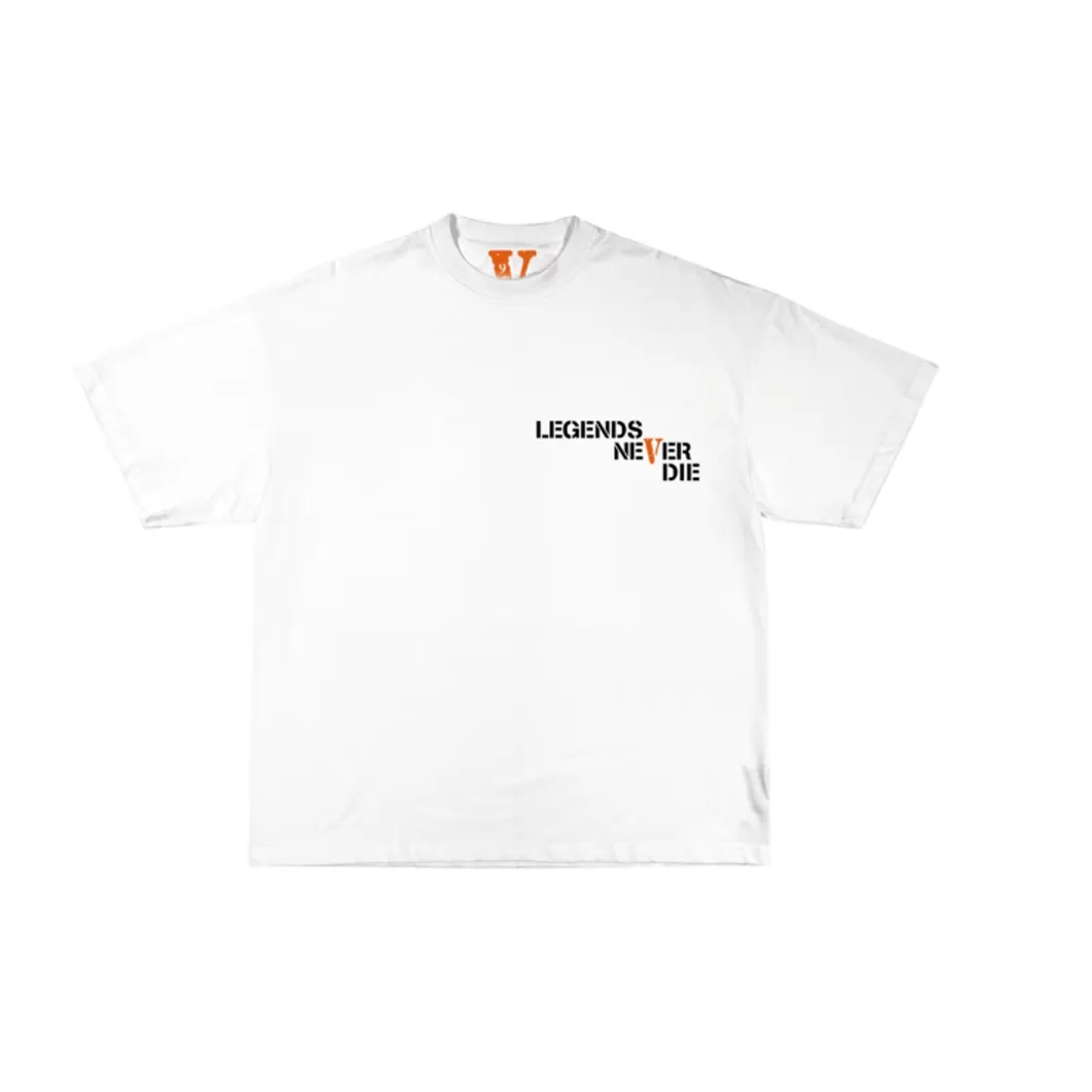 Juice Wrld x Vlone Butterfly T-Shirt White