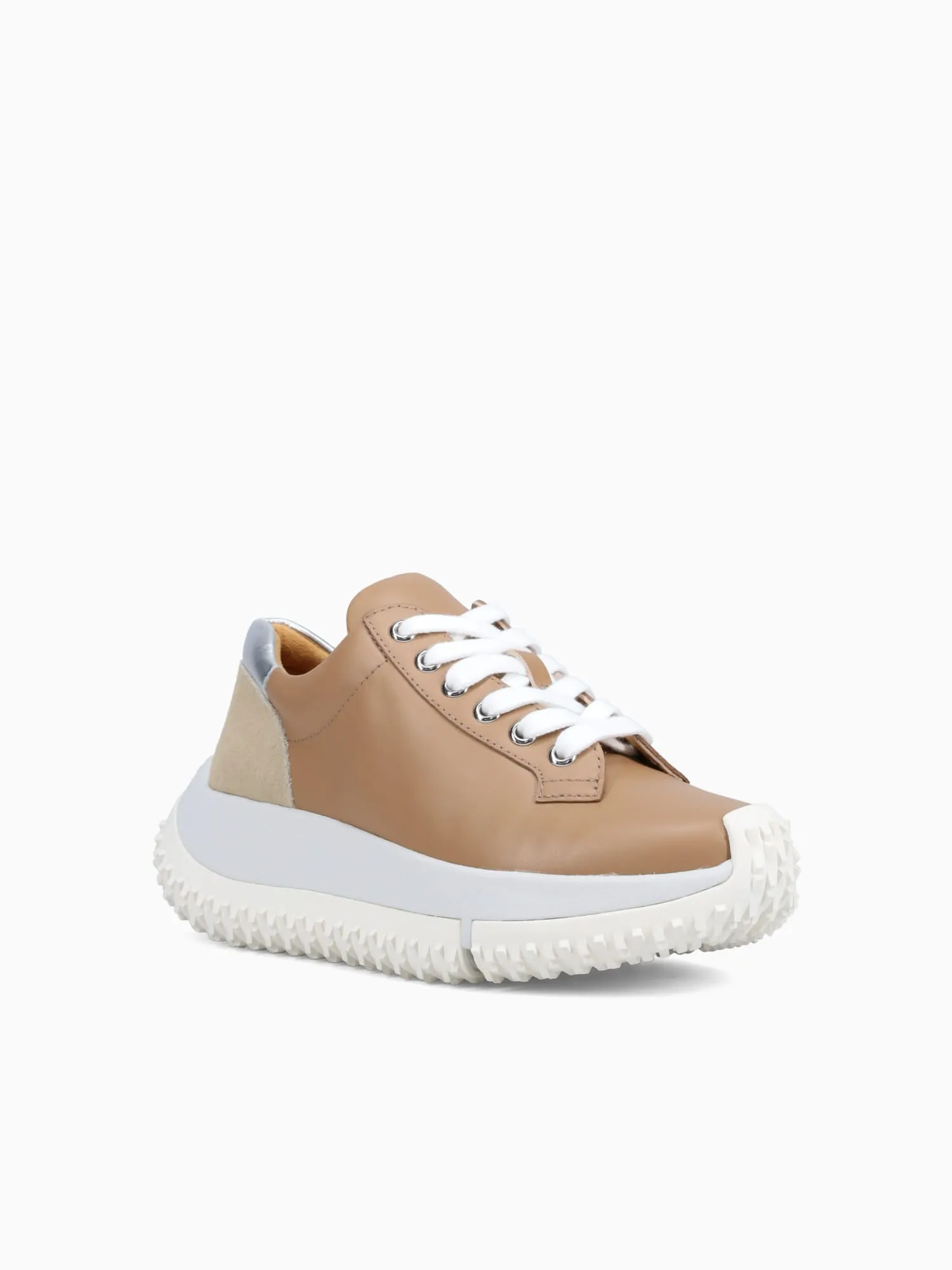 Kapok Soon  Beige Cow Leather