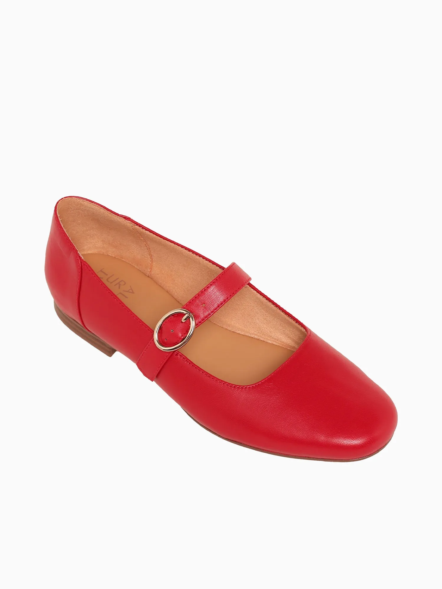 Kelly Red Leather