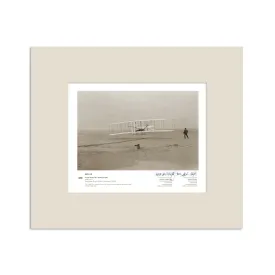 Kitty Hawk Series 1.1 | signed & matted Gicle print
