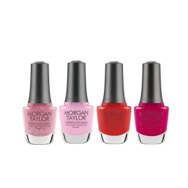 Morgan Taylor Blush & Brilliance Nail Polish Set - 4 Pieces