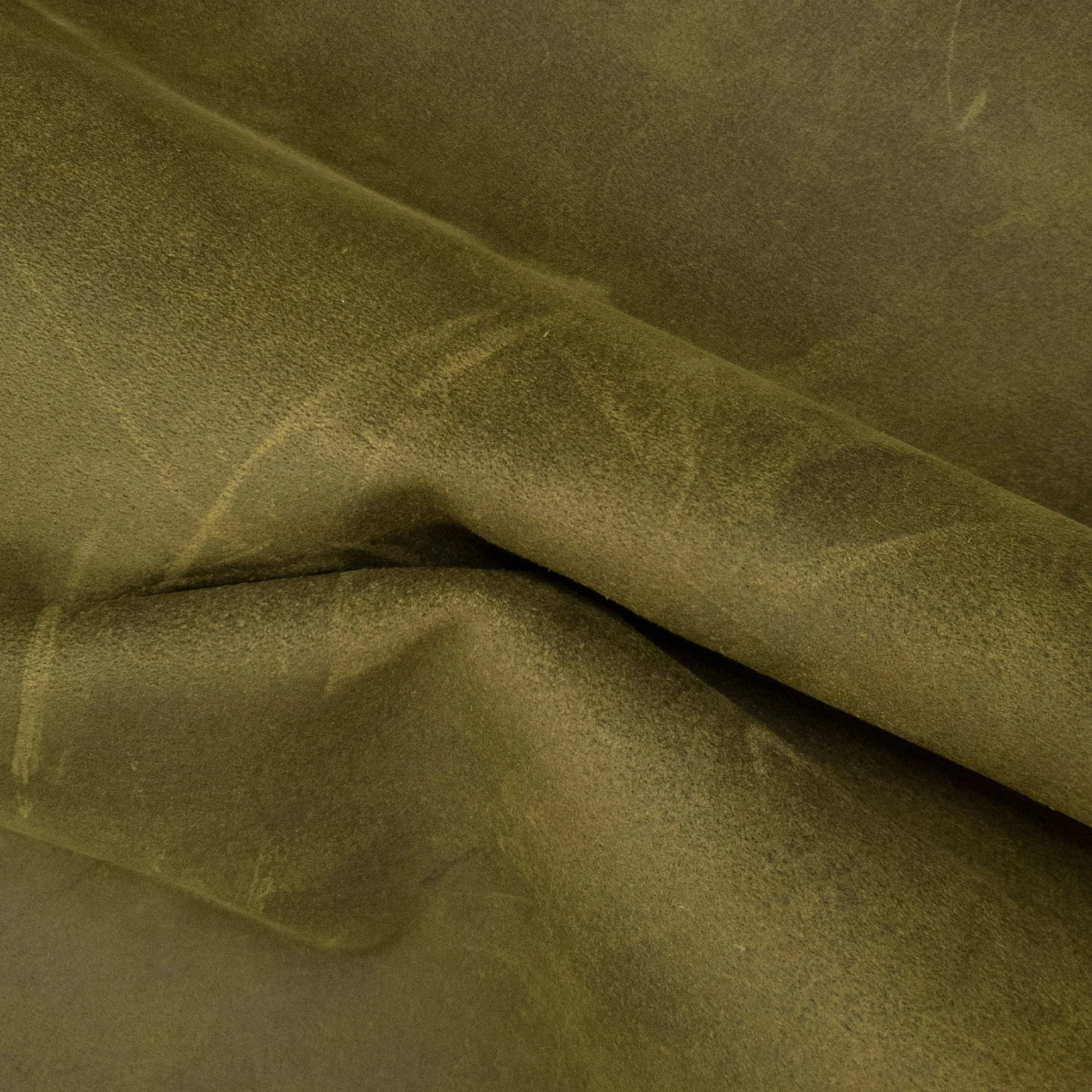 Nubuck Khaki-Eco, Non-stock, SB Foot, 5-6 oz, Oil Tan Sides