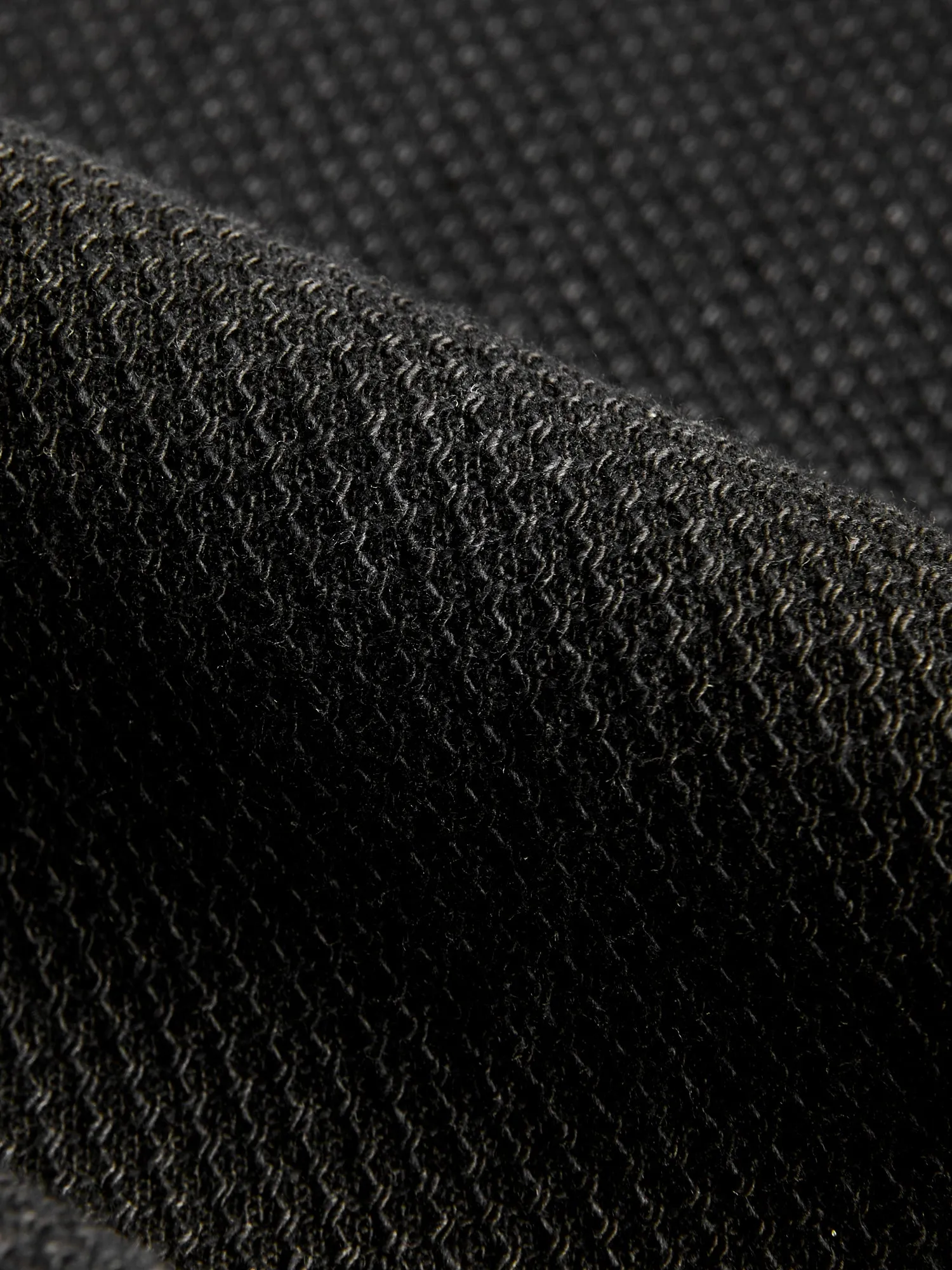 "Black Kikko" 12.5oz Jacquard Denim - Strong Guy Fit