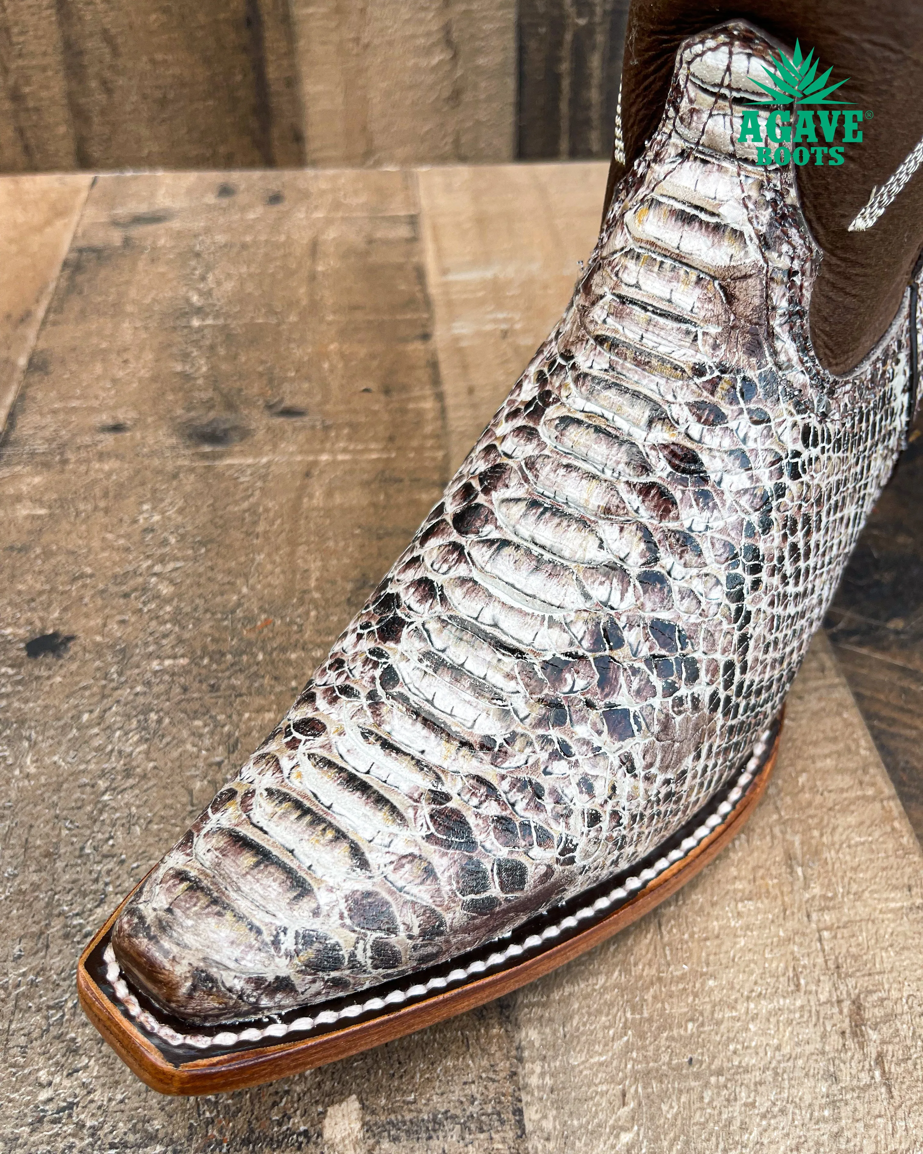 "JAYLIN" PYTHON | WOMEN SNIP TOE BOOTS