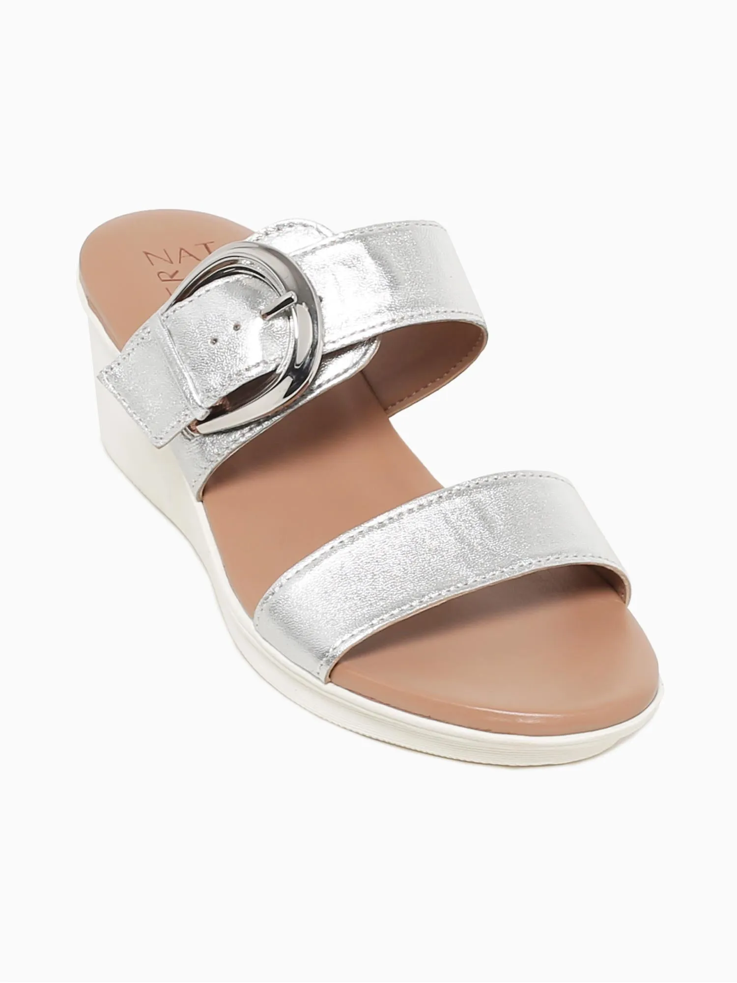 Rabia Silver Leather