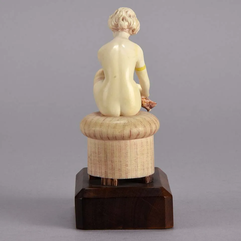 'Seated Nude' after F Preiss