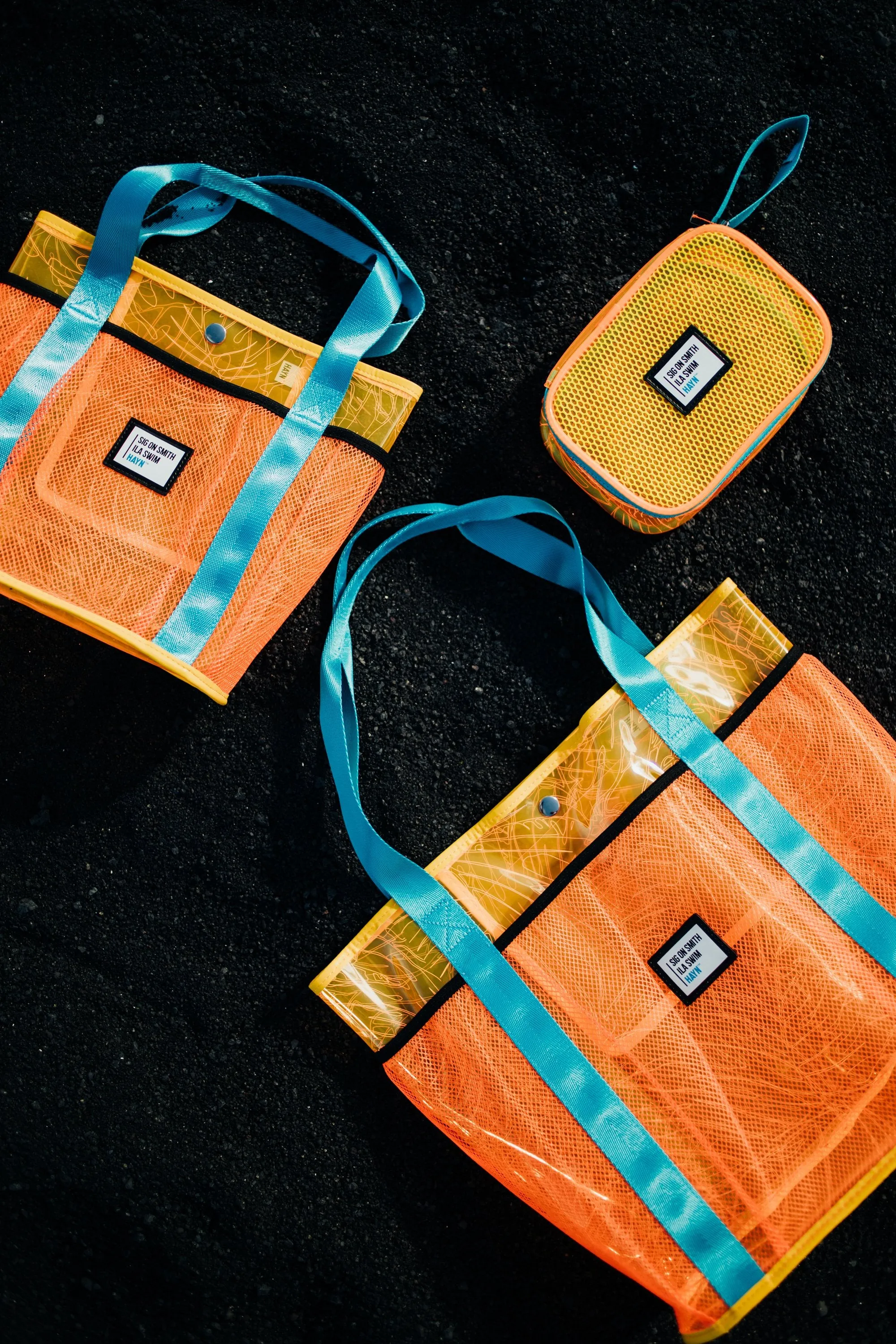 Sig on Smith x HAYN x ILA Swim Carry-All - Orange/Teal/Yellow