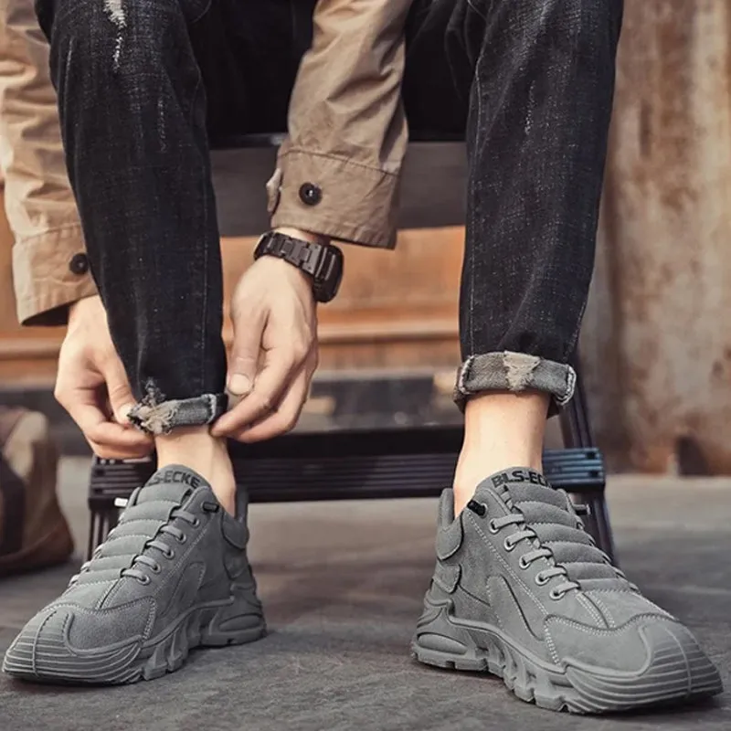 Spring SpecialsMen's Thick Sole Non-Slip Casual Walking Shoes
