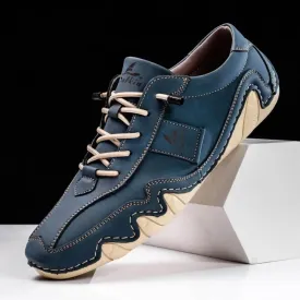 Tate - Stitched Lace Up Shoes