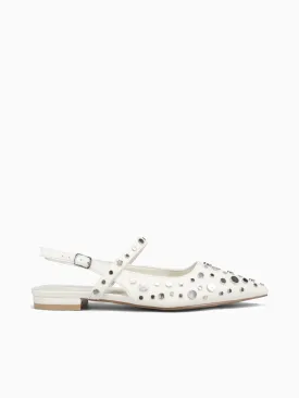 Victoria Off White Studs smooth