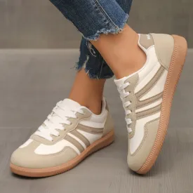 Womens Stylish Round Toe Non-Slip Casual Shoes
