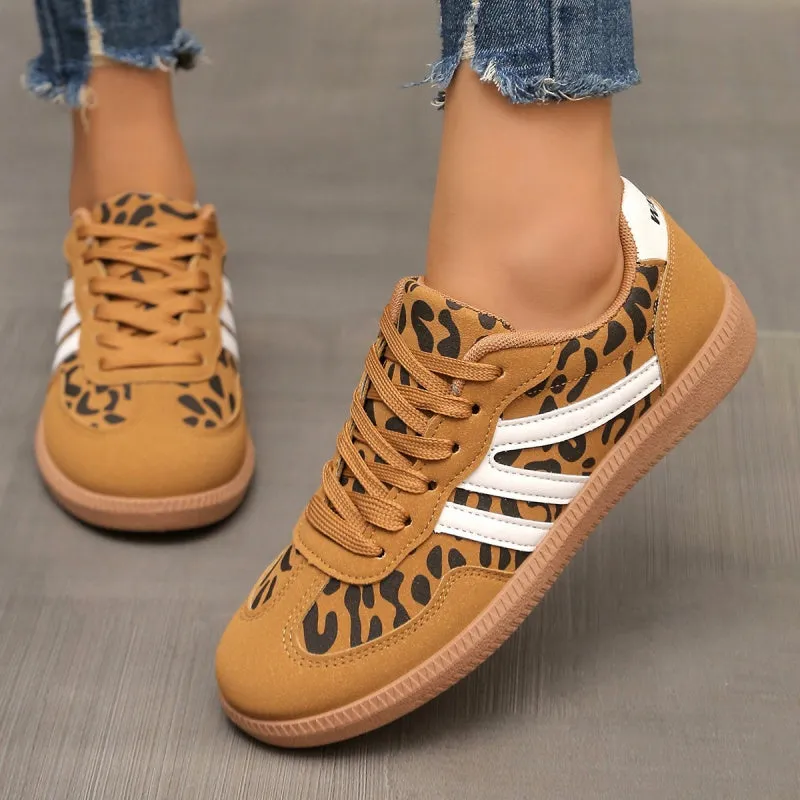 Womens Stylish Round Toe Non-Slip Casual Shoes